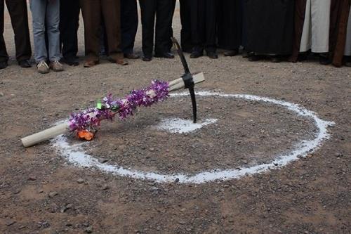 بیمارستان ۵۰۰ تختخوابی مراغه با حضور وزیر بهداشت کلنگ زنی شد
