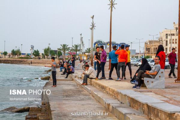 ۶ شهرستان استان بوشهر در وضعیت قرمز كرونا