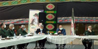 جلسه مشترك ستاد كرونا تهران و سپاه انجام شد